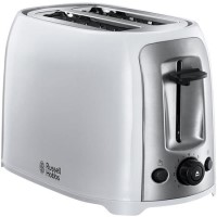 Russell Hobbs 23860 Darwin 2 Slice Toaster - White & Silver