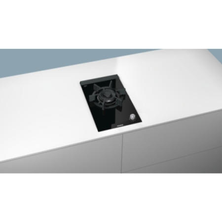 GRADE A2 - Light cosmetic damage - Siemens ER326AB70E 30cm Wok Gas Hob Black