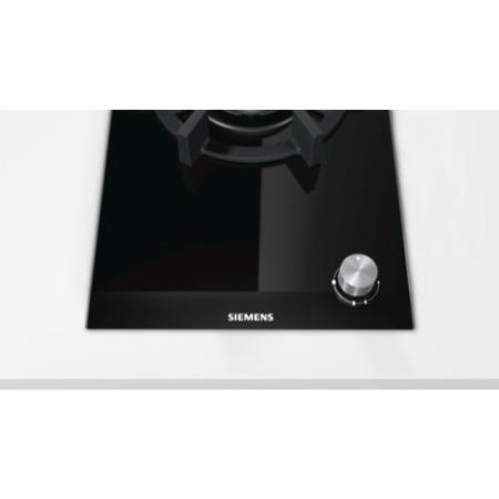 GRADE A2 - Light cosmetic damage - Siemens ER326AB70E 30cm Wok Gas Hob Black