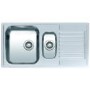 Reginox CENTURIO-R15 1.5 Bowl Reversible Stainless Steel Sink
