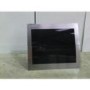 GRADE A3 - Moderate Cosmetic Damage - Rangemaster 86910 Galaxy Angled 90cm Chimney Hood - Black Glass