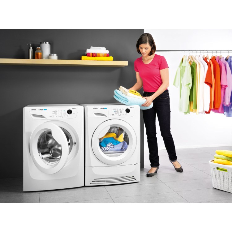 GRADE A2 - Zanussi ZWF01483W LINDO300 10kg 1400rpm Freestanding Washing Machine - White