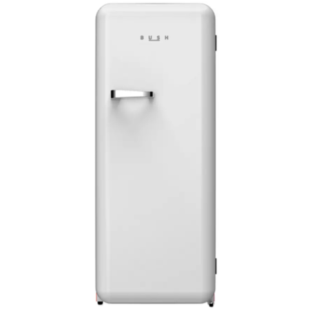 Refurbished Bush Retro M61153RETROBLK Freestanding 260 Litre Tall Fridge