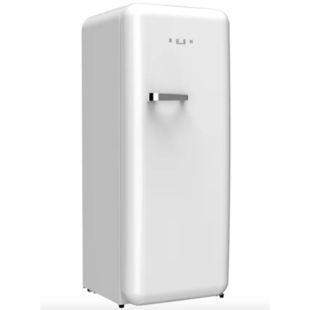 Refurbished Bush Retro M61153RETROBLK Freestanding 260 Litre Tall Fridge