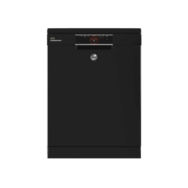 Refurbished Hoover HDPN 2D520PB-80 15 Place Freestanding Dishwasher Black