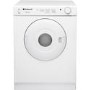 GRADE A2 - Hotpoint V4D01P 4kg Compact Freestanding Vented Tumble Dryer Polar White