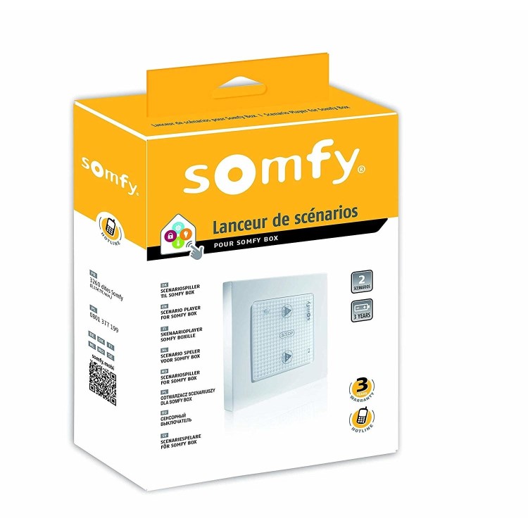 Somfy Scenario Player for Tahoma io