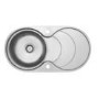 GRADE A1 - As New - Astracast CC10XXHOMESK Cascade Single Bowl Polished Stainless Steel Sink