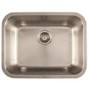 1810 Sink Company 1 Bowl Stainless Steel Chrome Undermount Kitchen Sink - EU/55/U/MS/037