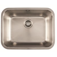 1810 Sink Company 1 Bowl Stainless Steel Chrome Undermount Kitchen Sink - EU/55/U/MS/037