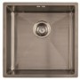 1810 Sink Company ZENUNO15 400U1 Bowl Stainless Steel Chrome Undermount Kitchen Sink
