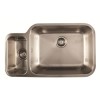 1810 Sink Company 1.5 Lef Hand Small Bowl Stainless Steel Chrome Undermount Kitchen Sink