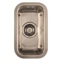 1810 Sink Company 0.5 Bowl Stainless Steel Chrome Undermount Kitchen Sink