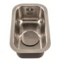1810 Sink Company 0.5 Bowl Stainless Steel Chrome Undermount Kitchen Sink