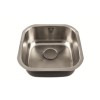 GRADE A1 - 1810 Sink Company EU/40/U/MS/036 ETROUNO 400U  1.0 Bowl Undermount Stainless Steel Sink