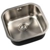 GRADE A1 - 1810 Sink Company EU/40/U/MS/036 ETROUNO 400U  1.0 Bowl Undermount Stainless Steel Sink