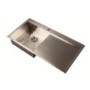 1810 Sink Company ZU/5/IF/S/BBL/039 ZENUNO 5I-F  1.0 Bowl Inset Stainless Steel Sink Right Hand Drainer