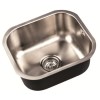 1810 Sink Company 1 Bowl Stainless Steel Chrome Undermount Kitchen Sink - EU/34/U/MS/035