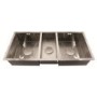 1810 Sink Company ZT/341834/U.S/115 ZENTRIO 340/180/340U  2.5 Bowl Inset Stainless Steel Sink