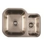 1810 Sink Company 1.5 Bowl Stainless Steel Chrome Undermount Kitchen Sink