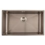1810 Sink Company ZENUNO15 700U 1 Bowl Stainless Steel Chrome Undermount Kitchen Sink