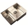 1810 Sink Company ZD/1834/U15/S/082 ZENDUO15 180/340U 1.5 Bowl Undermount Stainless Steel Sink