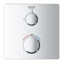 GROHTHERM THERMOSTATIC MIXER FOR 1 OUTLET WITH SHUT OFF VALVE