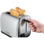 Russell Hobbs 24080 Adventure 2 Slice Toaster - Stainless Steel