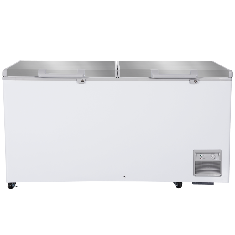 Steelmore BD-650 Chest Freezer with Double Stainless Steel Lids - 650 Ltr