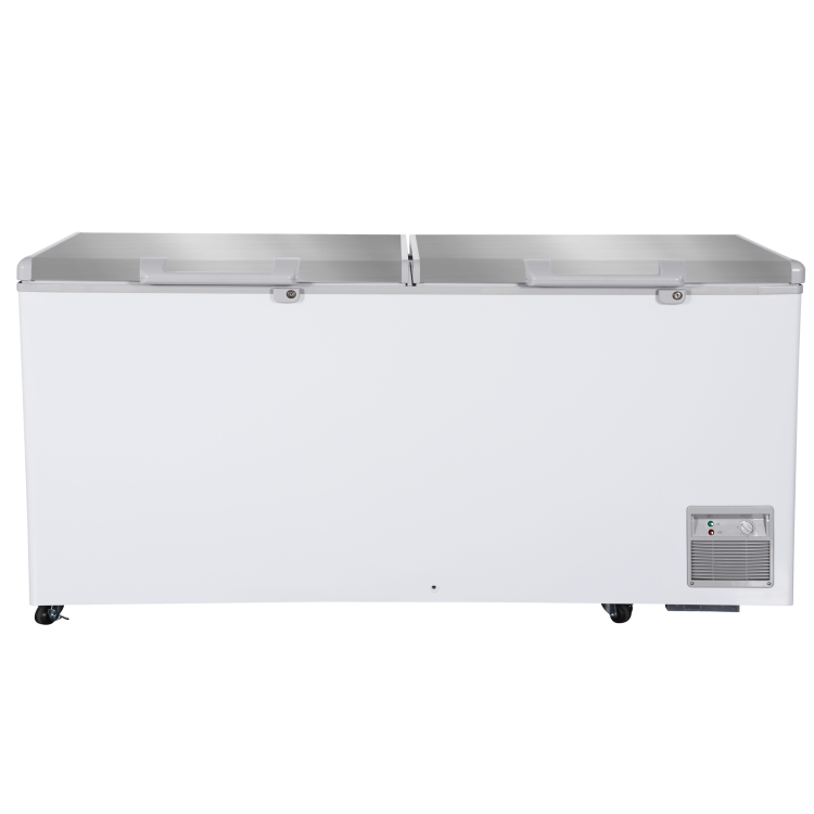 Steelmore BD-850 Chest Freezer with Double Stainless Steel Lids - 850 Ltr