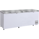 241017 Steelmore BD-1000 Chest Freezer with Double Stainless Steel Lids - 753 Ltr