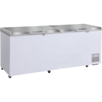 Steelmore BD-1000 Chest Freezer with Double Stainless Steel Lids - 1000 Ltr