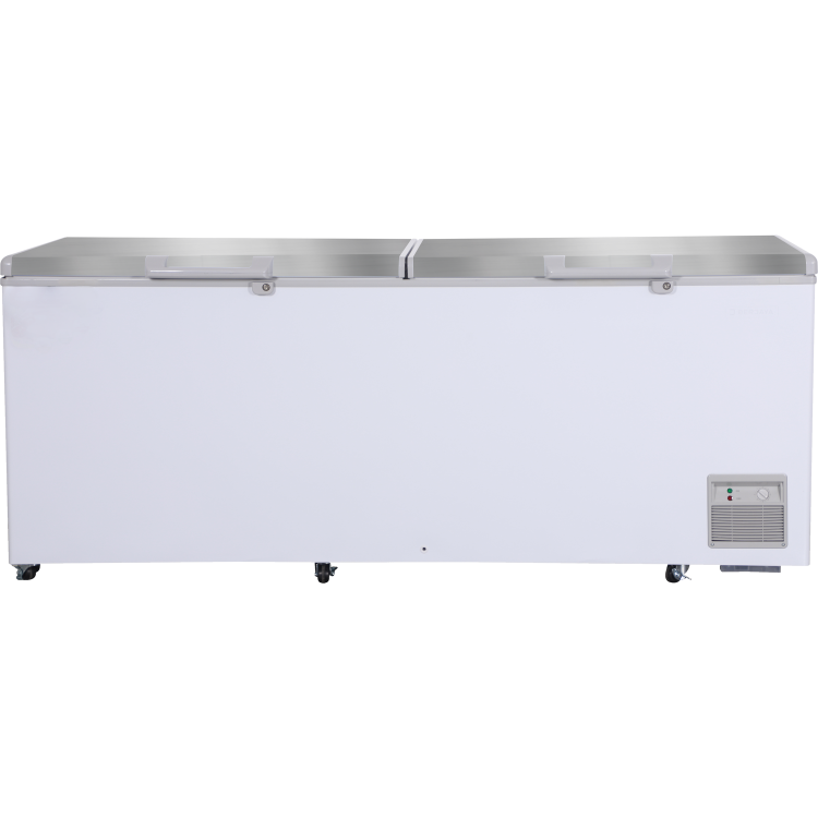 Steelmore BD-1000 Chest Freezer with Double Stainless Steel Lids - 1000 Ltr