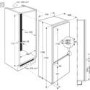 Ex Display - As New - AEG SCZ71800F0 Integrated Fridge Freezer With Double Drawer LongFresh Zone