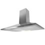 GRADE A1 - As new but box opened - ElectriQ 90cm Traditional Chimney Hood - Stainless Steel
