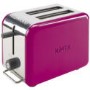 GRADE A1 - As new but box opened - Kenwood TTM029 kMix Boutique Toaster - Magenta