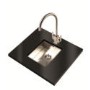 1810 Sink Company ZENUNO 340U 1 Bowl Stainless Steel Chrome Undermount Kitchen Sink