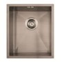 1810 Sink Company ZENUNO 340U 1 Bowl Stainless Steel Chrome Undermount Kitchen Sink