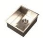 1810 Sink Company ZENUNO 340U 1 Bowl Stainless Steel Chrome Undermount Kitchen Sink