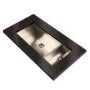 1810 Sink Company ZD/7018/U/D/S/072 ZENDUO 700/180U Grande Deep 1.5 Bowl Inset Stainless Steel Sink Right Hand Small B