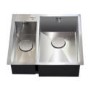 1810 Sink Company 1.5 Bowl Stainless Steel Undermounth Kitchen Sink