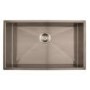 1810 Sink Company ZENUNO 700U  1 Bowl Stainless Steel Chrome Undermount Kitchen Sink