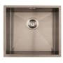 1810 Sink Company ZENUNO 450U 1 Bowl Stainless Steel Chrome Undermount Kitchen Sink