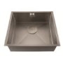 1810 Sink Company ZENUNO 450U 1 Bowl Stainless Steel Chrome Undermount Kitchen Sink