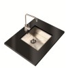 1810 Sink Company 1 Bowl Stainless Steel Chrome Undermount Kitchen Sink - ZU/40/U/S/019