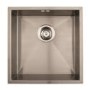 1810 Sink Company 1 Bowl Stainless Steel Chrome Undermount Kitchen Sink - ZU/40/U/S/019