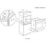 AEG BP3003021M MaxiKlasse Pyroluxe Electric Built-in Single Oven - Anti-Fingerprint Stainless Steel