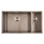 1810 Sink Company 1.5 Bowl Stainless Steel Chrome Inset Kitchen Sink