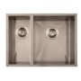 1810 Sink Company Left Hand 1.5 Bowl Stainless Steel Chrome Inset Kitchen Sink