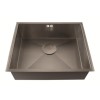 1810 Sink Company ZENUNO 500U 1 Bowl Stainless Steel Chrome Undermount Kitchen Sink